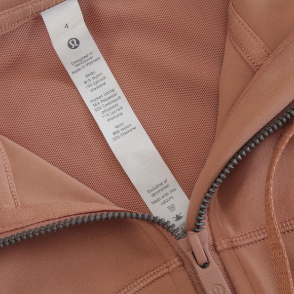 Lululemon Desert Sand Hooded Define Jacket Nulu Size 4 - Picture 11 of 11